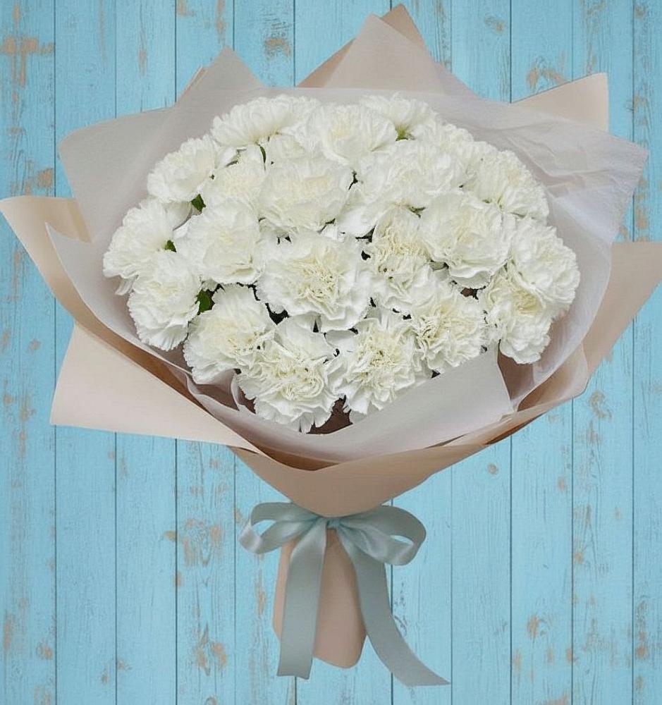 Букет цветов из: Гвоздики в Кизляре Республики Северная Осетия-Алания