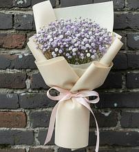 Букет цветов из:  Гипсофила в Кизляре Республики Северная Осетия-Алания