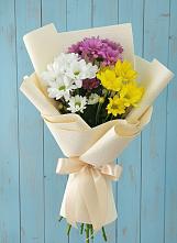 Букет цветов из:  Хризантемы #REPLACE_PRED# Кизляре Республики Северная Осетия-Алания