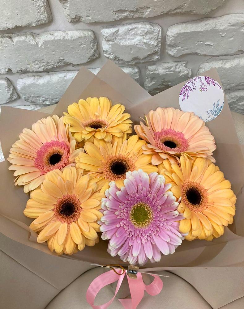 Букет цветов из: Герберы в Кизляре Республики Северная Осетия-Алания