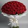 Букет 101 Красная роза Блэк Мэджик в Кизляре Республики Северная Осетия-Алания