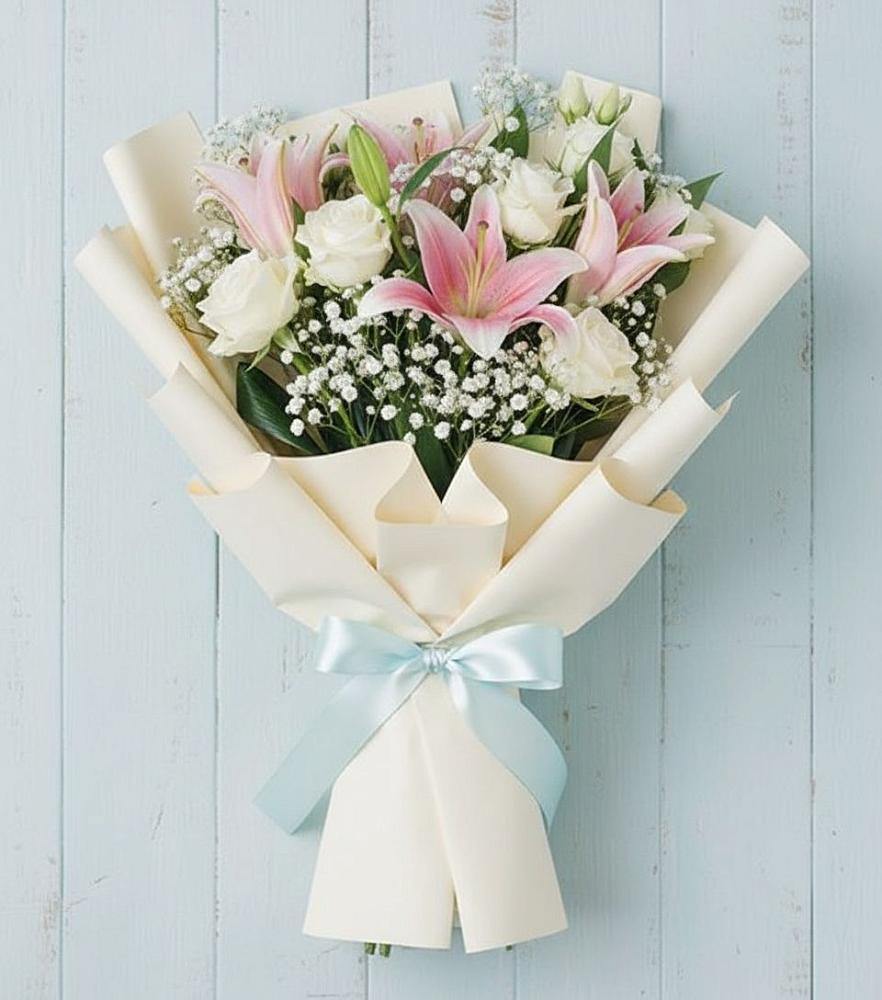 Букет цветов из: Лилии в Кизляре Республики Северная Осетия-Алания