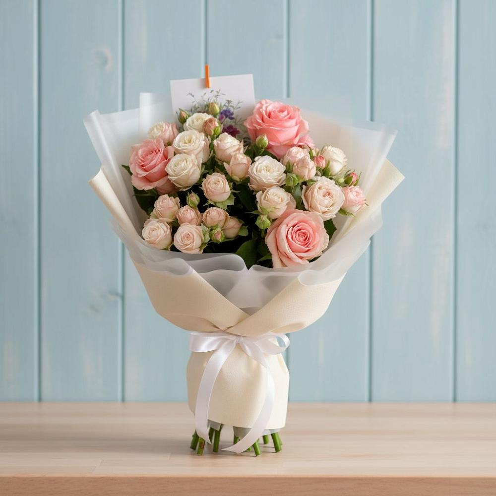 Букет цветов из: Розы в Кизляре Республики Северная Осетия-Алания