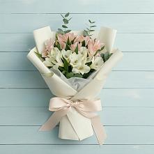 Букет цветов из:  Альстромерии в Кизляре Республики Северная Осетия-Алания