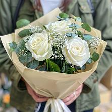 Букет Нежные грёзы в Кизляре Республики Северная Осетия-Алания Букет цветов из: Розы в Кизляре Республики Северная Осетия-Алания
