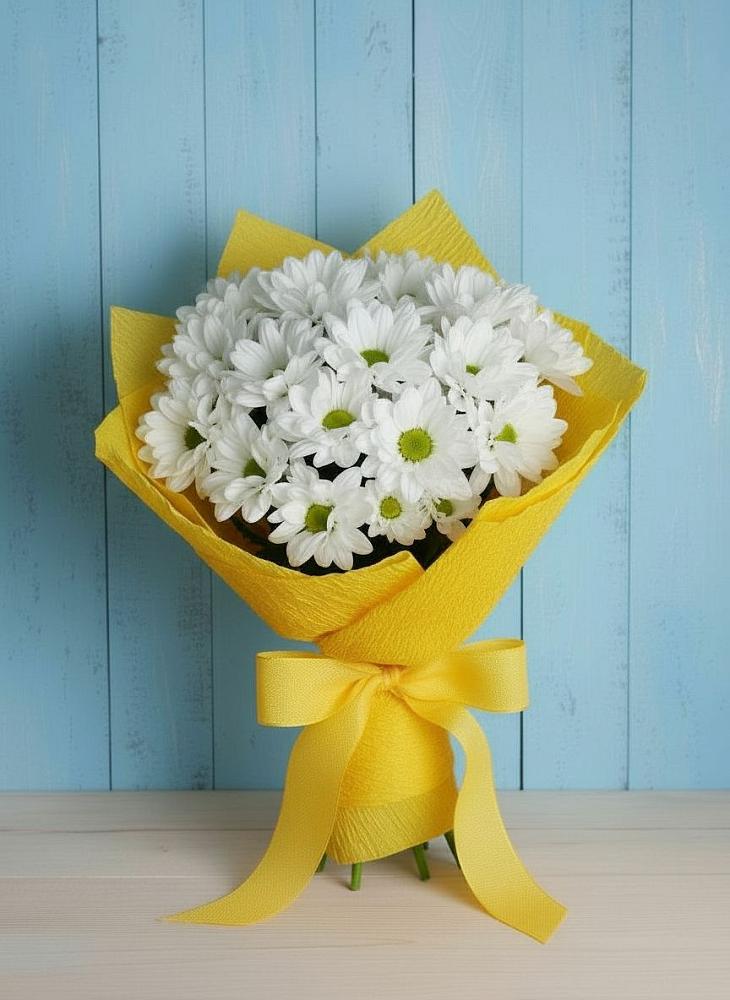 Букет цветов из: Хризантемы в Кизляре Республики Северная Осетия-Алания