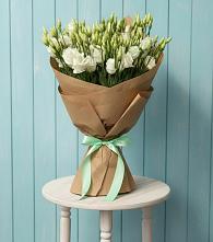 Букет цветов из:  Лизиантусы в Кизляре Республики Северная Осетия-Алания