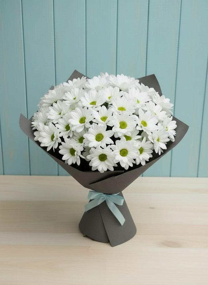 Букет цветов из: Хризантемы в Кизляре Республики Северная Осетия-Алания