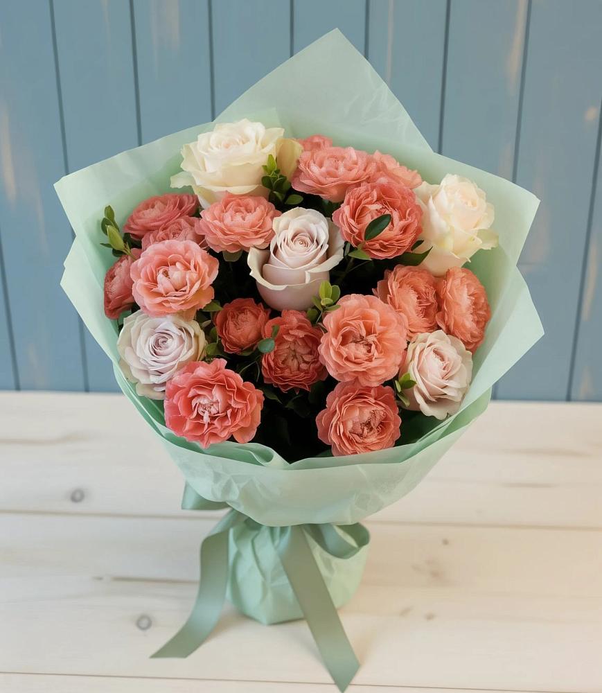 Букет цветов из: Розы в Кизляре Республики Северная Осетия-Алания