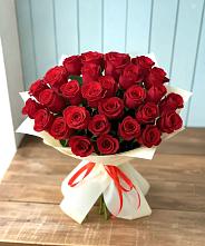 Букет 29 Красных роз #REPLACE_PRED# Кизляре Республики Северная Осетия-Алания