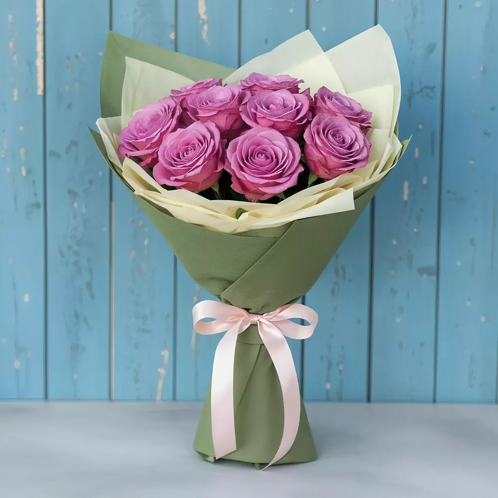 Букет Розы Фёрст Леди в Кизляре Республики Северная Осетия-Алания