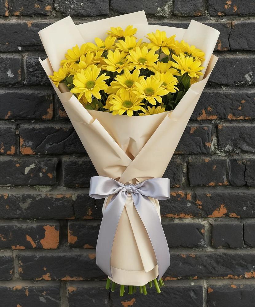 Букет цветов из: Хризантемы в Кизляре Республики Северная Осетия-Алания