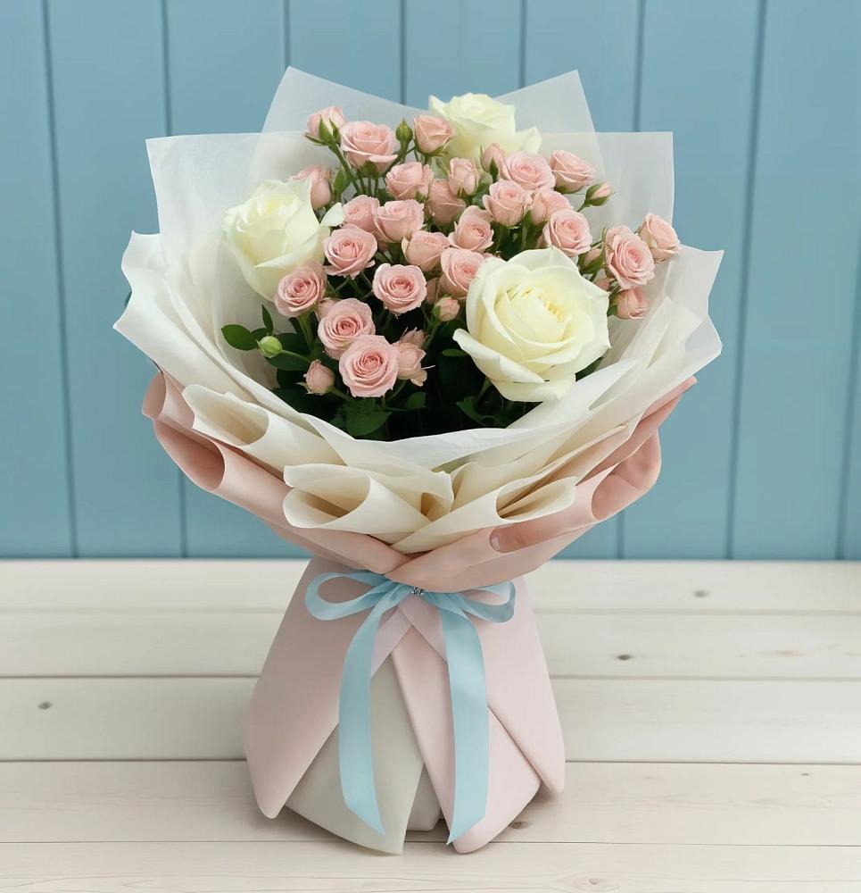 Букет цветов из: Розы в Кизляре Республики Северная Осетия-Алания