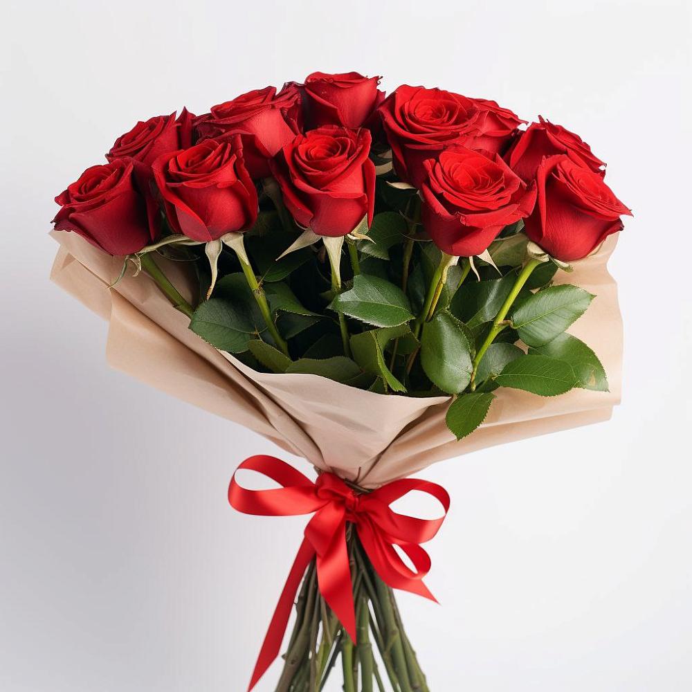 Букет 11 Красных роз Эдлесс Лав в Кизляре Республики Северная Осетия-Алания
